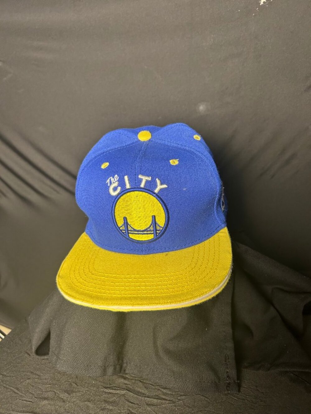 Mitchell & Ness Golden State Warriors The City Snapback Hat Hardwood Classics